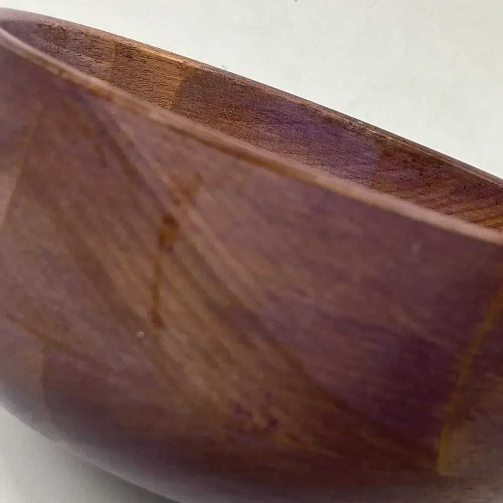 Woodbury Woodenware Wood Bowl RB 36 Vintage 5.75